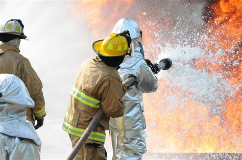 Fighting flames with hazardous chemicals